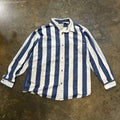 Silvertab Blue/White Striped Button Up Shirt