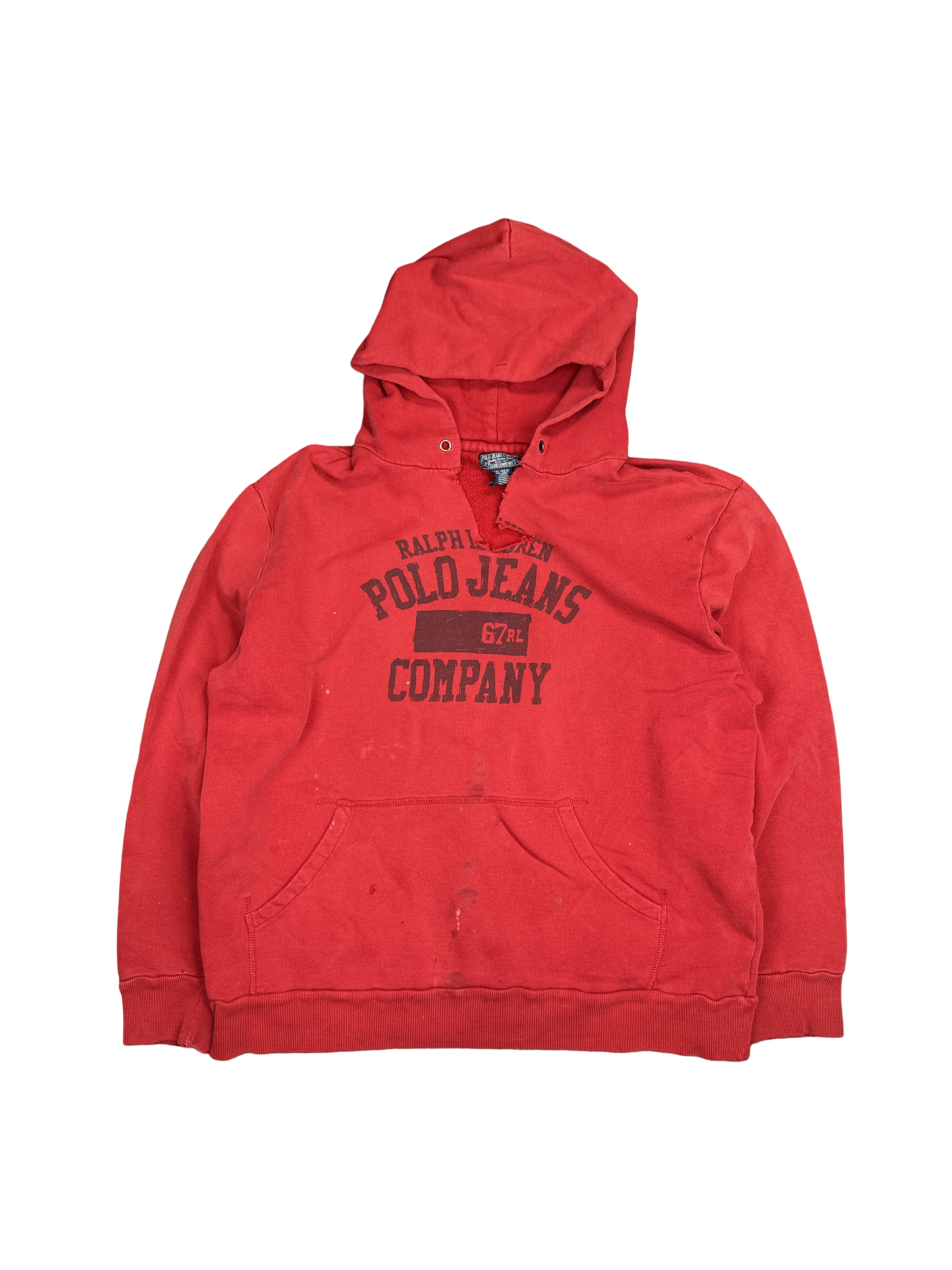 Ralph Lauren Polo Jeans Red Hoodie (XXL)