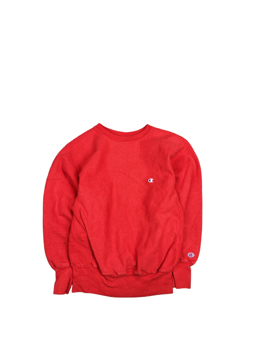 Champion Reverse Weave Red Sweatshirt (M)