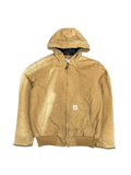 Carhartt Brown Duck Canvas Hooded Jacket (S)