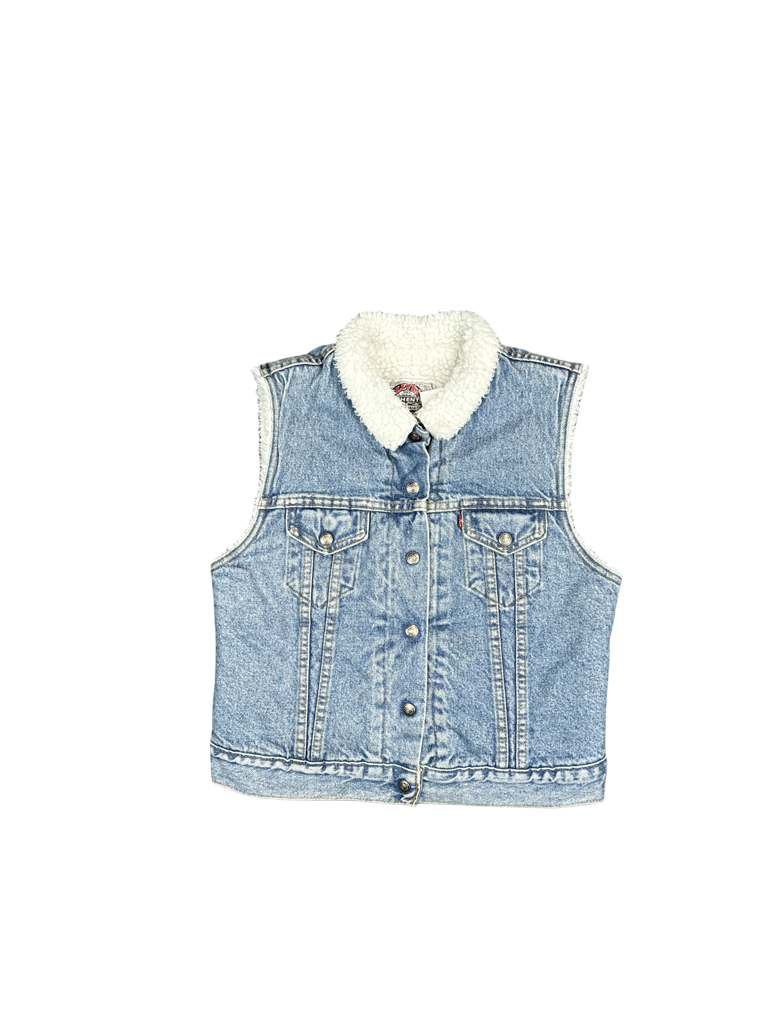 Levi's Sherpa Lined Denim Vest (M)