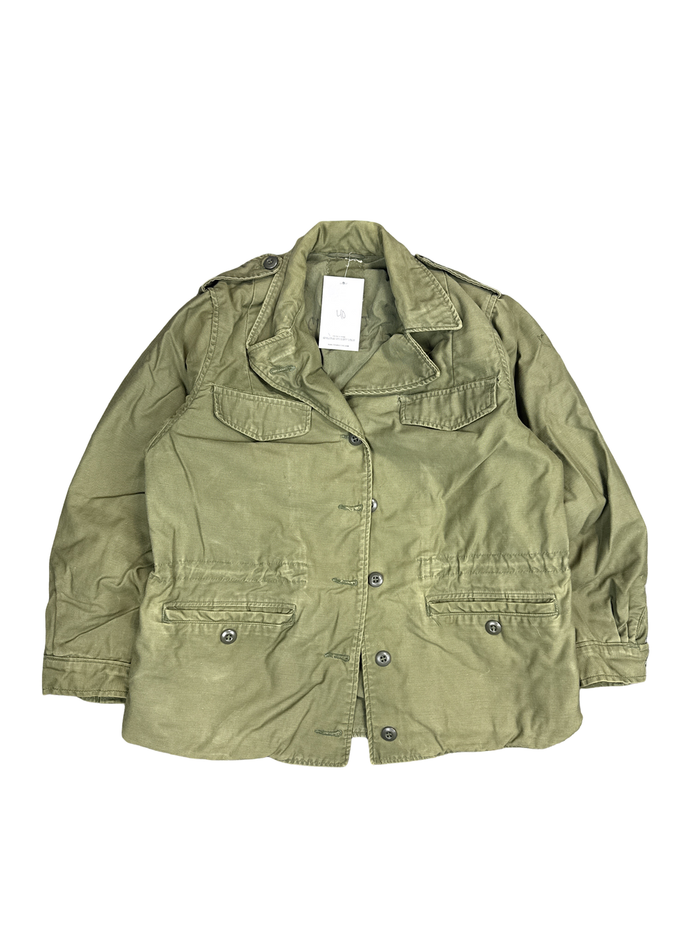 Olive Military Field Jacket (M)
