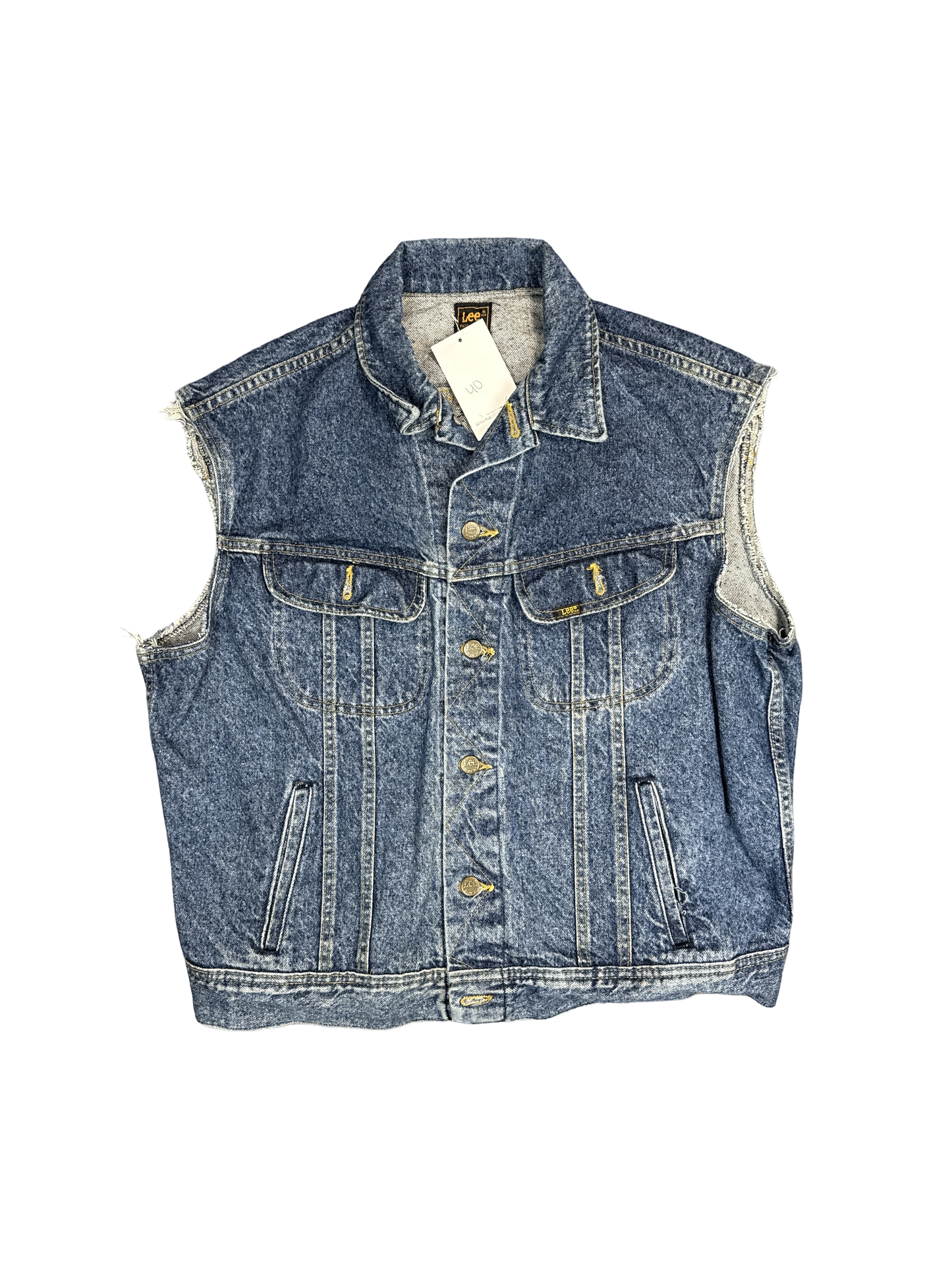 1980s Lee x Harley-Davidson Denim Vest (XL)