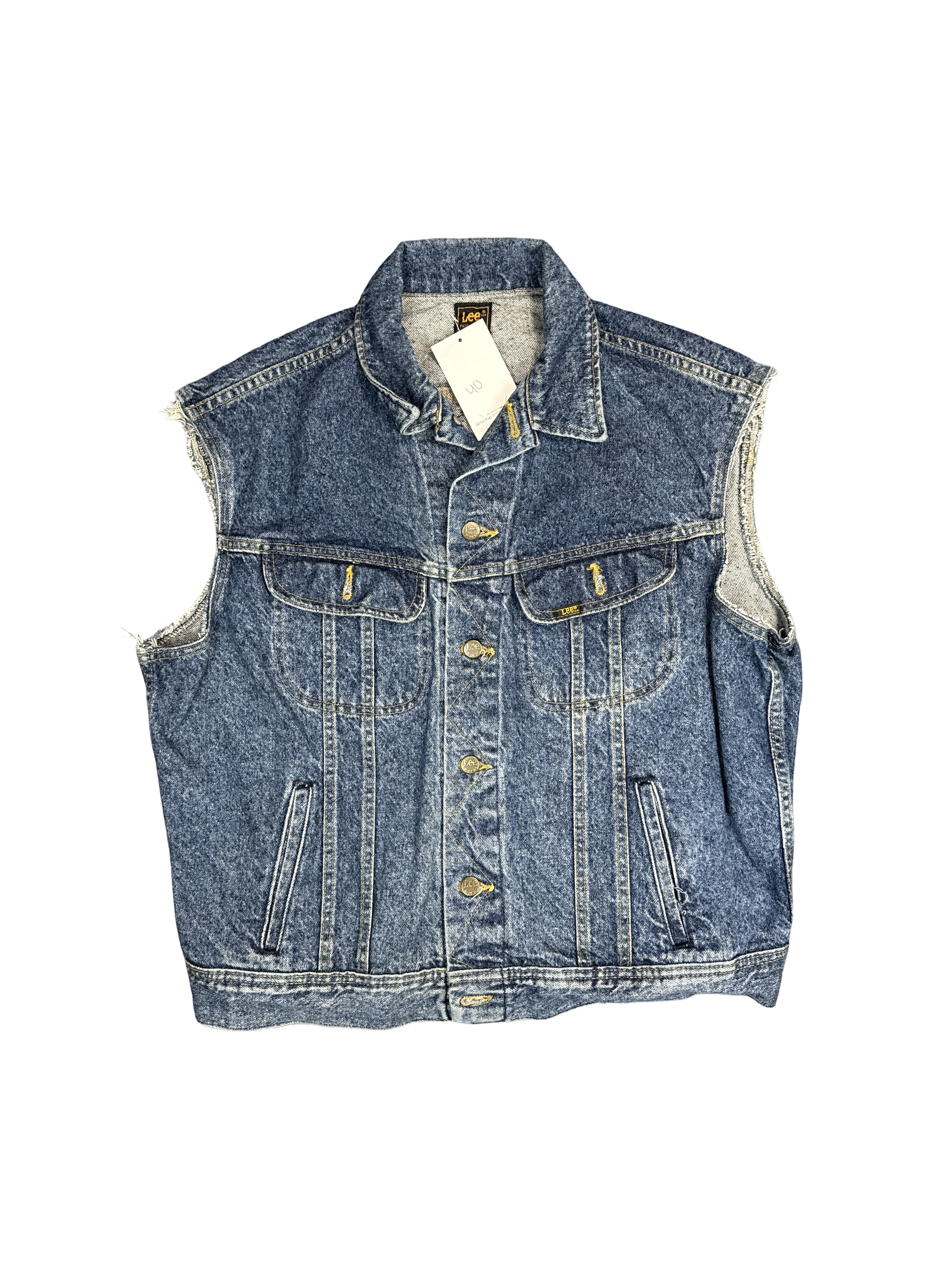 1980s Lee x Harley-Davidson Denim Vest (XL)