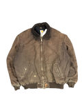 Carhartt Brown Duck Work Jacket (L)