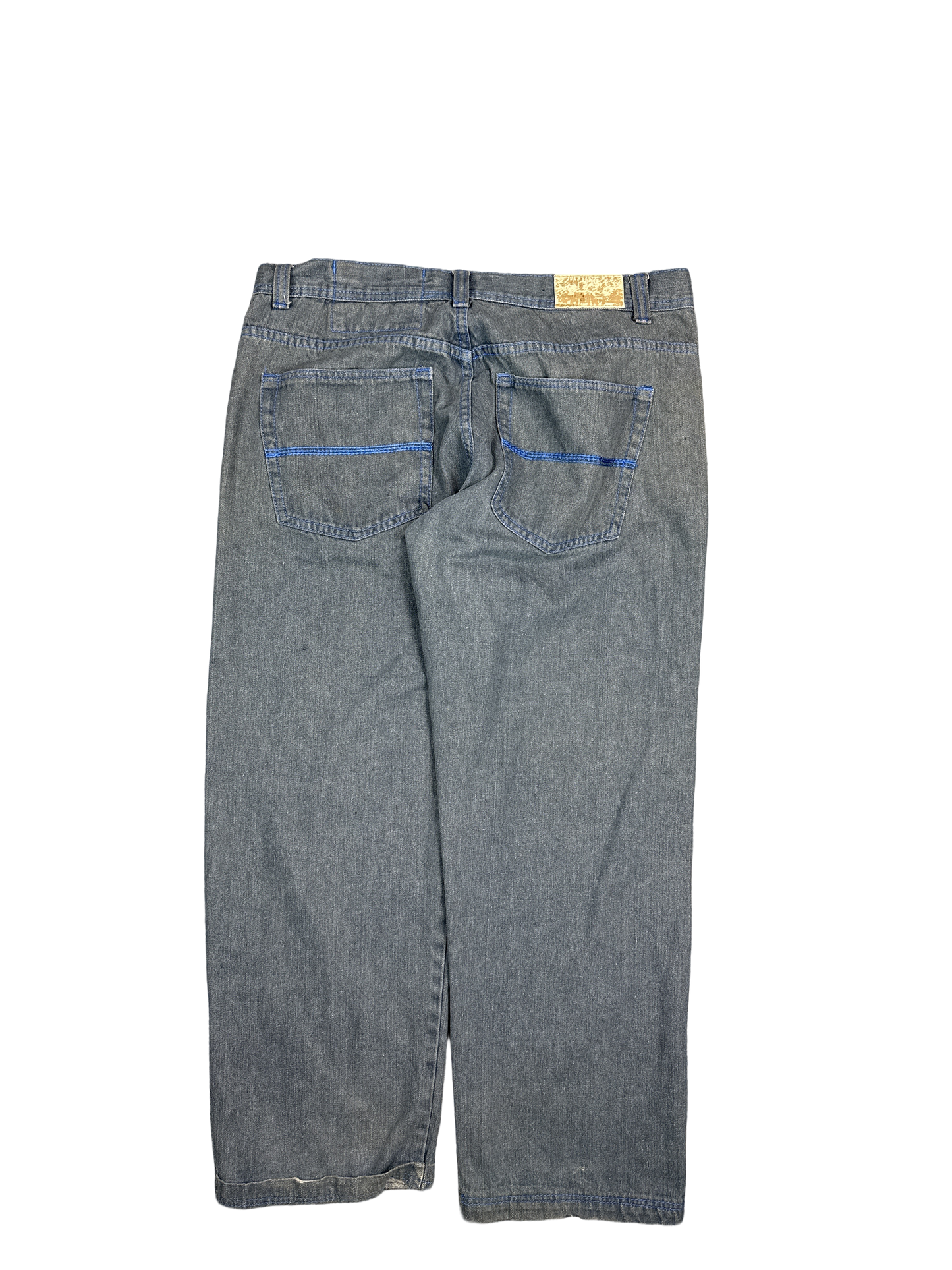 D-Mak Blue Stitch Denim Jeans