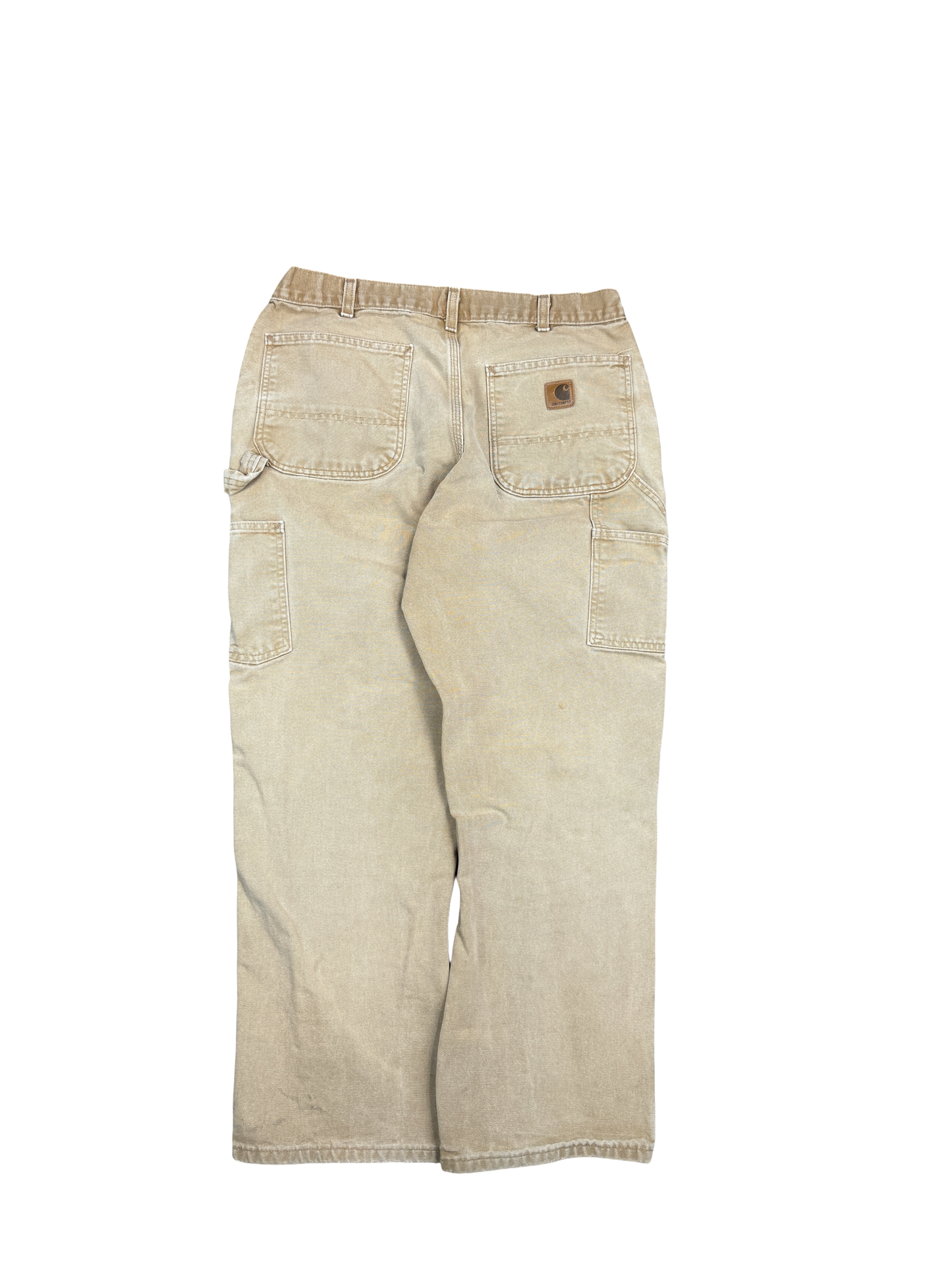 Carhartt Brown Dungaree Fit Work Pants (34x30)