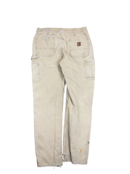 Carhartt Dungaree Fit Canvas Work Pants (36x34)