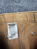 Carhartt Brown Duck Dungaree Work Pants (W30 L32)