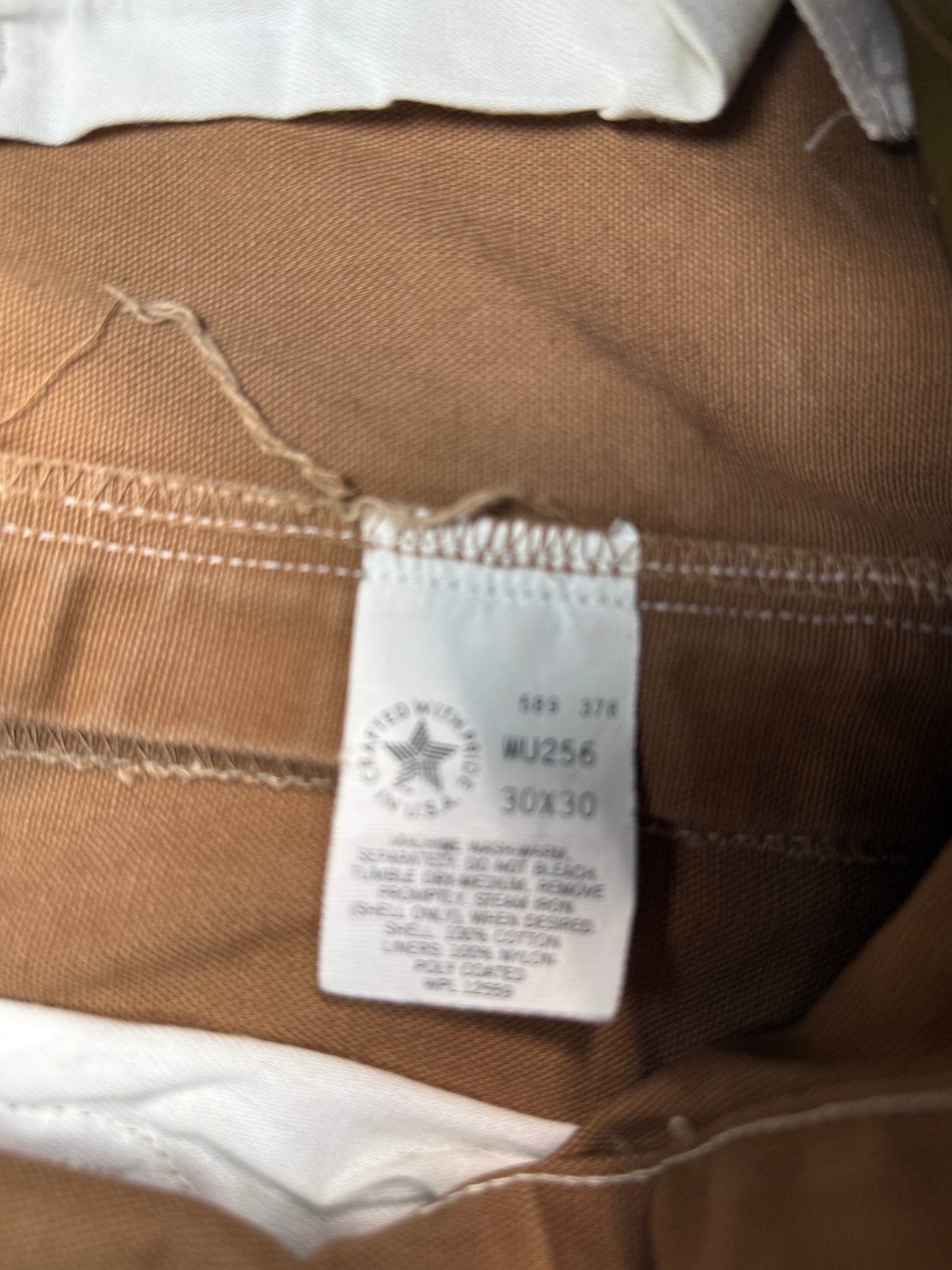 Carhartt Double Knee Duck Work Pants (30x30)