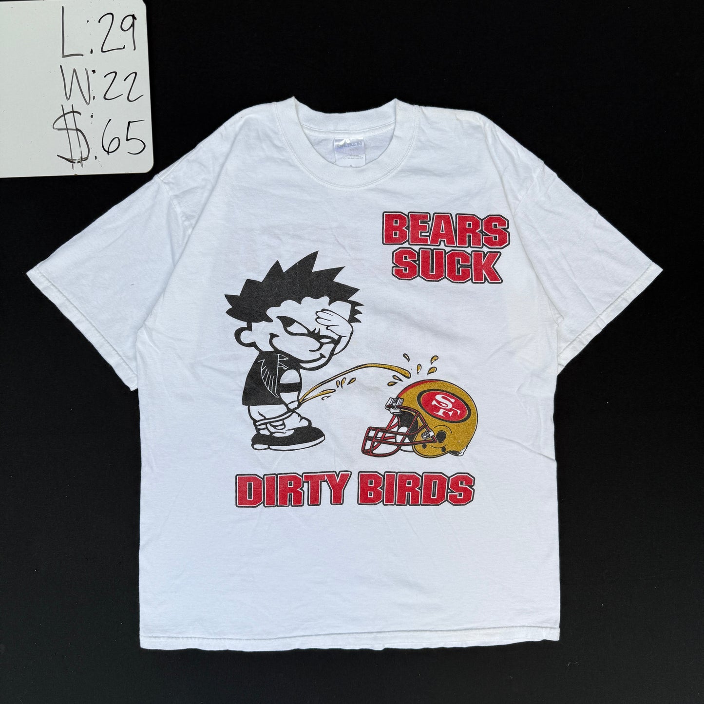 1990s Gildan Dirty Birds Football Rivalry Graphic Tee (XL)