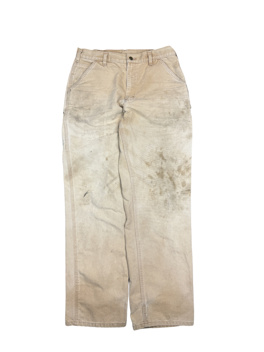 Carhartt B11 Brown Duck Work Pants (34x34)