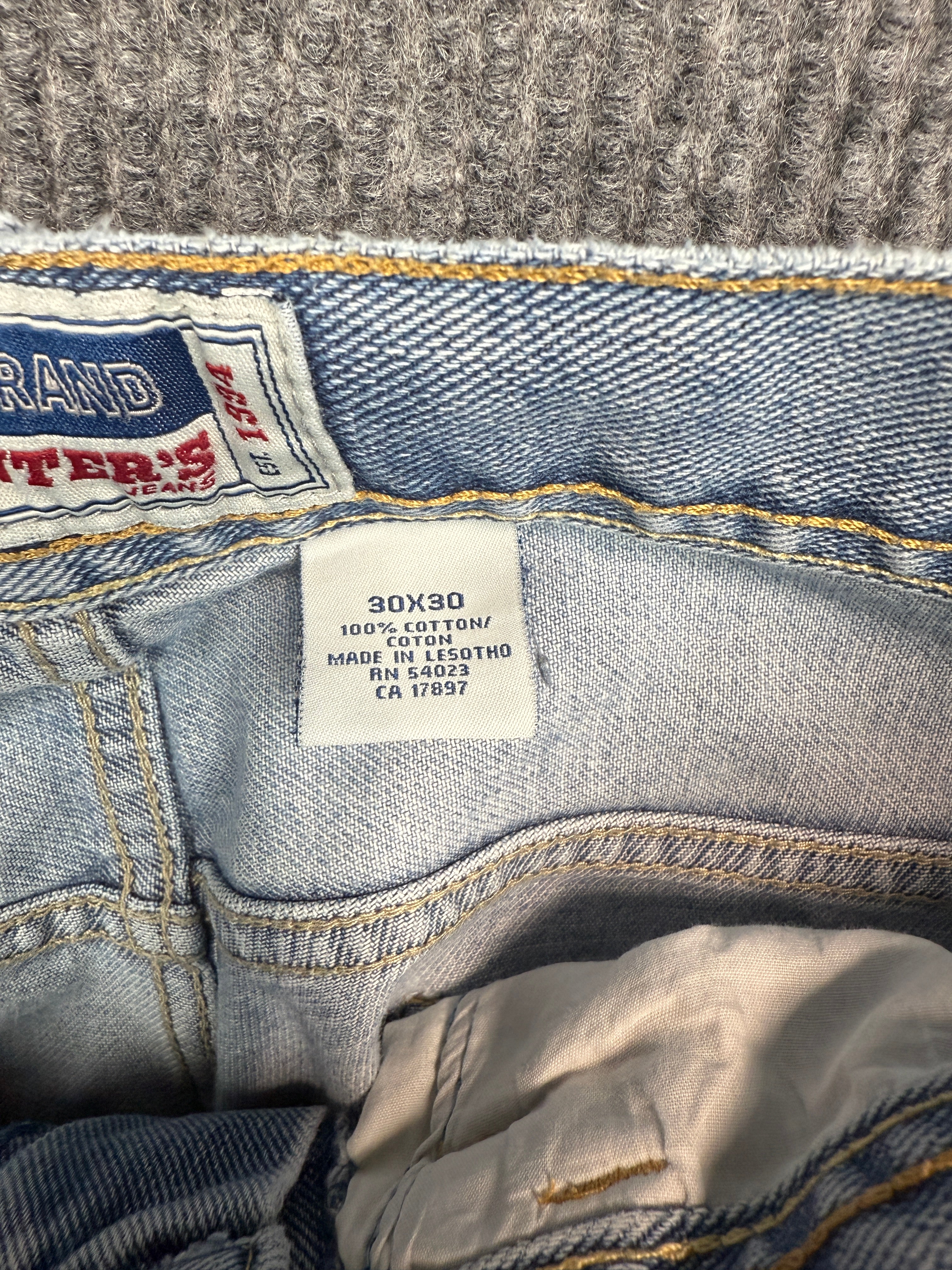 1990s Carpenter Light Wash Denim Jeans