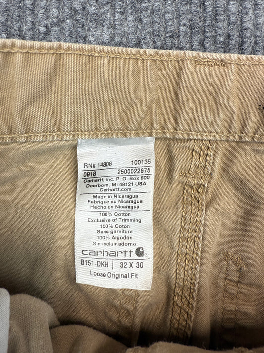 Carhartt Loose Original Fit Canvas Work Pants (32x30)