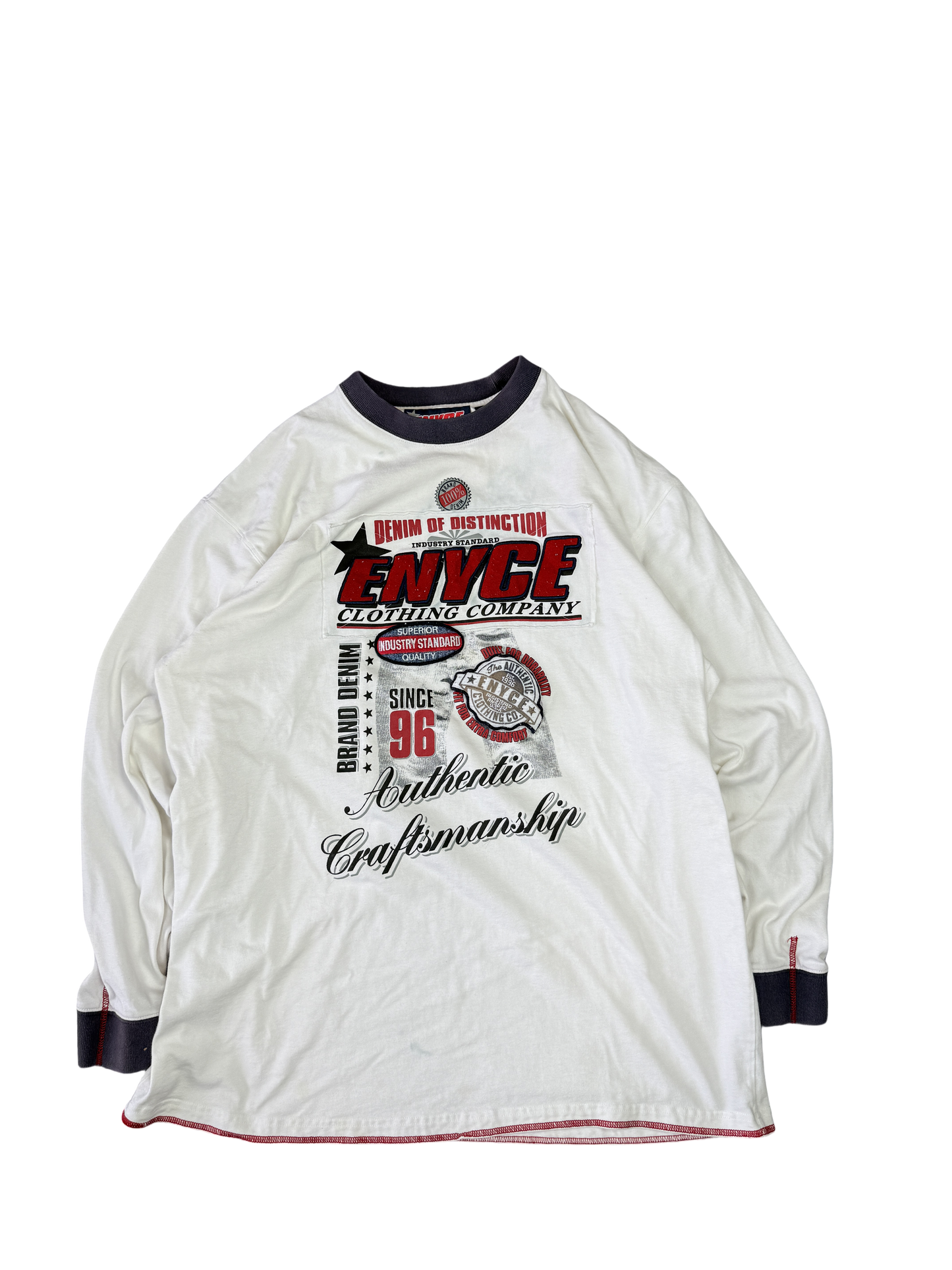 Y2K Enyce Graphic Long Sleeve Tee (XXL)