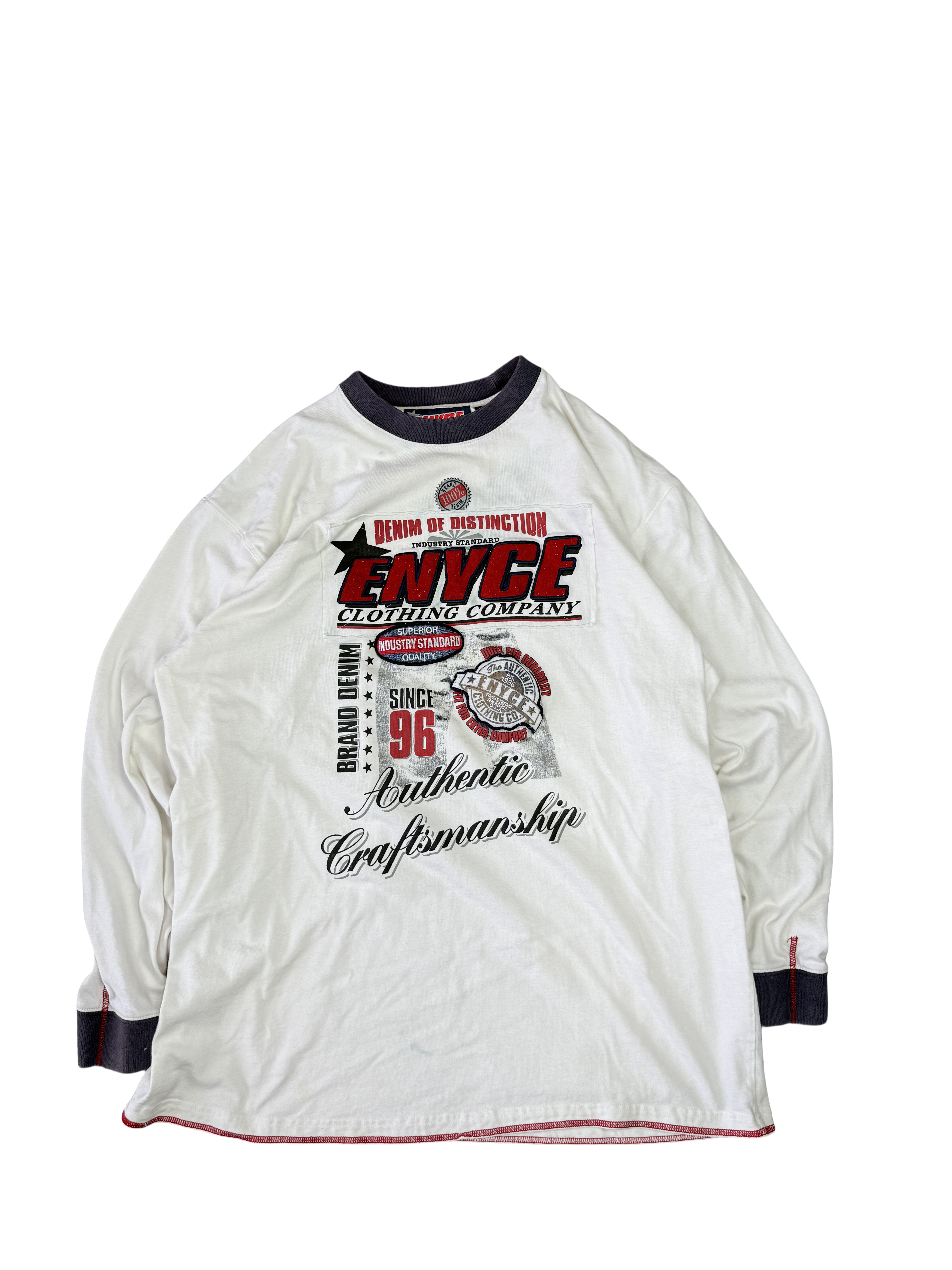 Y2K Enyce Graphic Long Sleeve Tee (XXL)