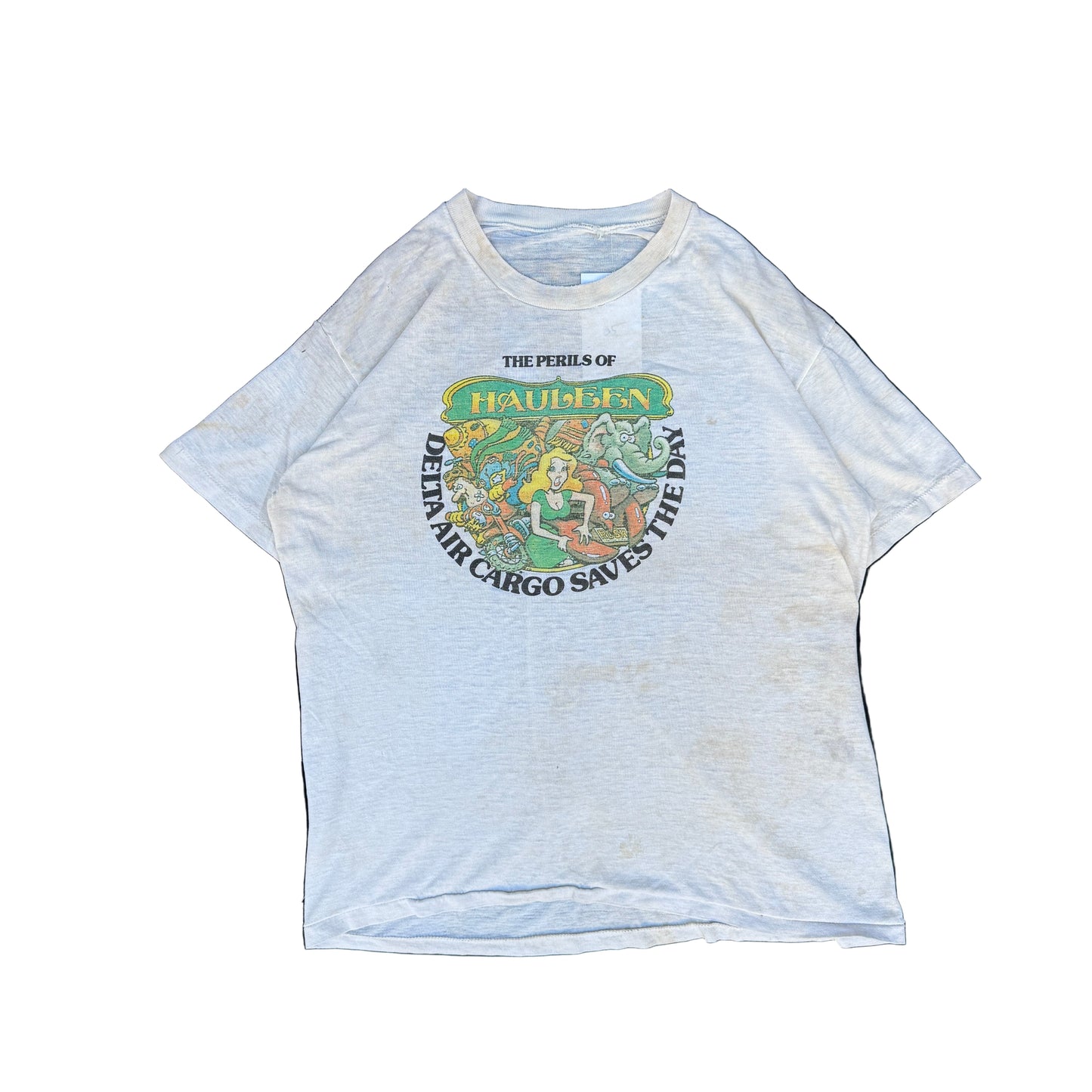 1990s Delta Air Cargo Haulleen Graphic Tee (M)