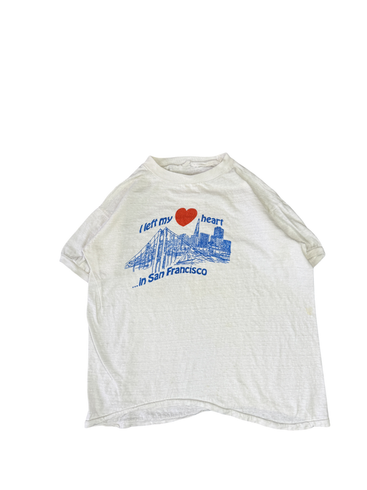 1980s San Francisco Skyline Graphic Tee (M)