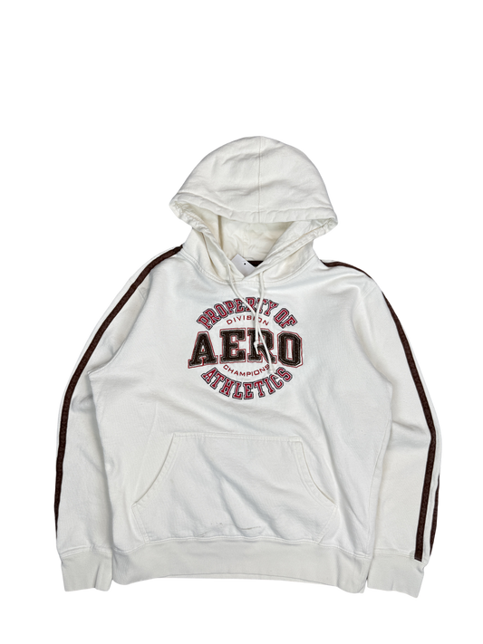 Aéropostale Athletics Cream Hoodie (M)