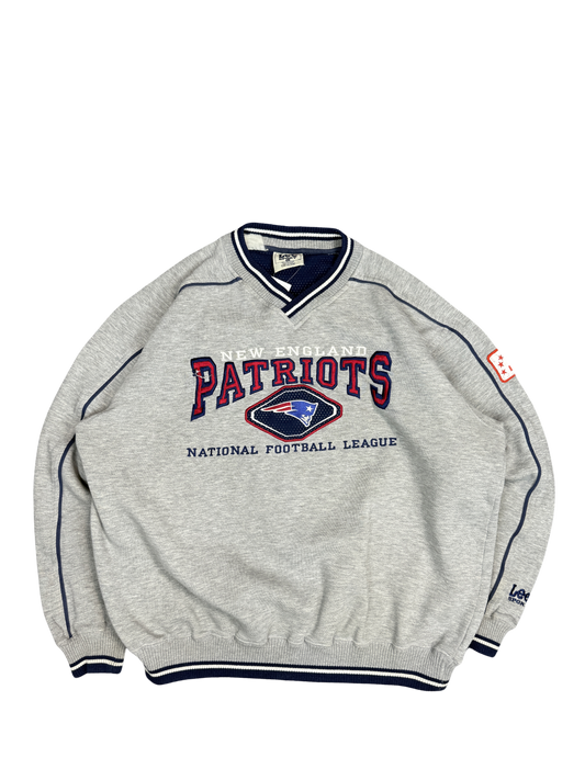 1990s Lee Sport New England Patriots NFL Pullover Sweatshirt (L)