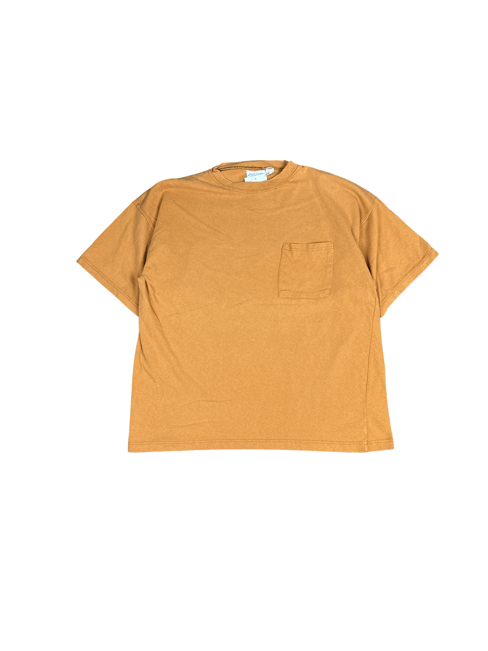 Burnt Orange Pocket Tee (L)