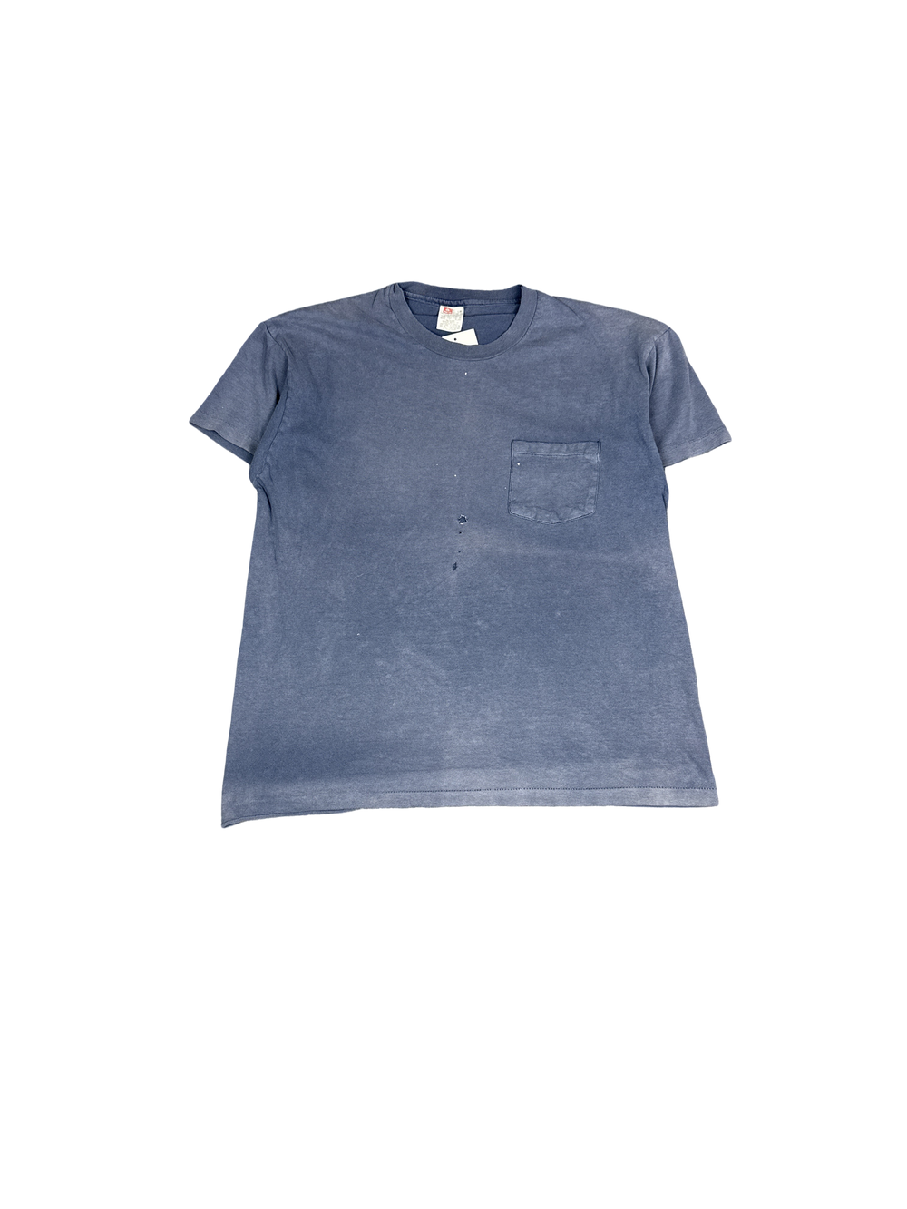 Hanes Blue Pocket T-Shirt (L)