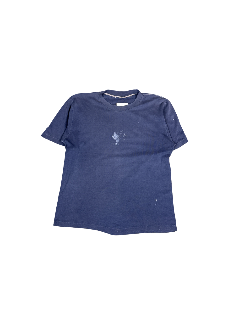 Faded Navy Graphic T-Shirt (M)