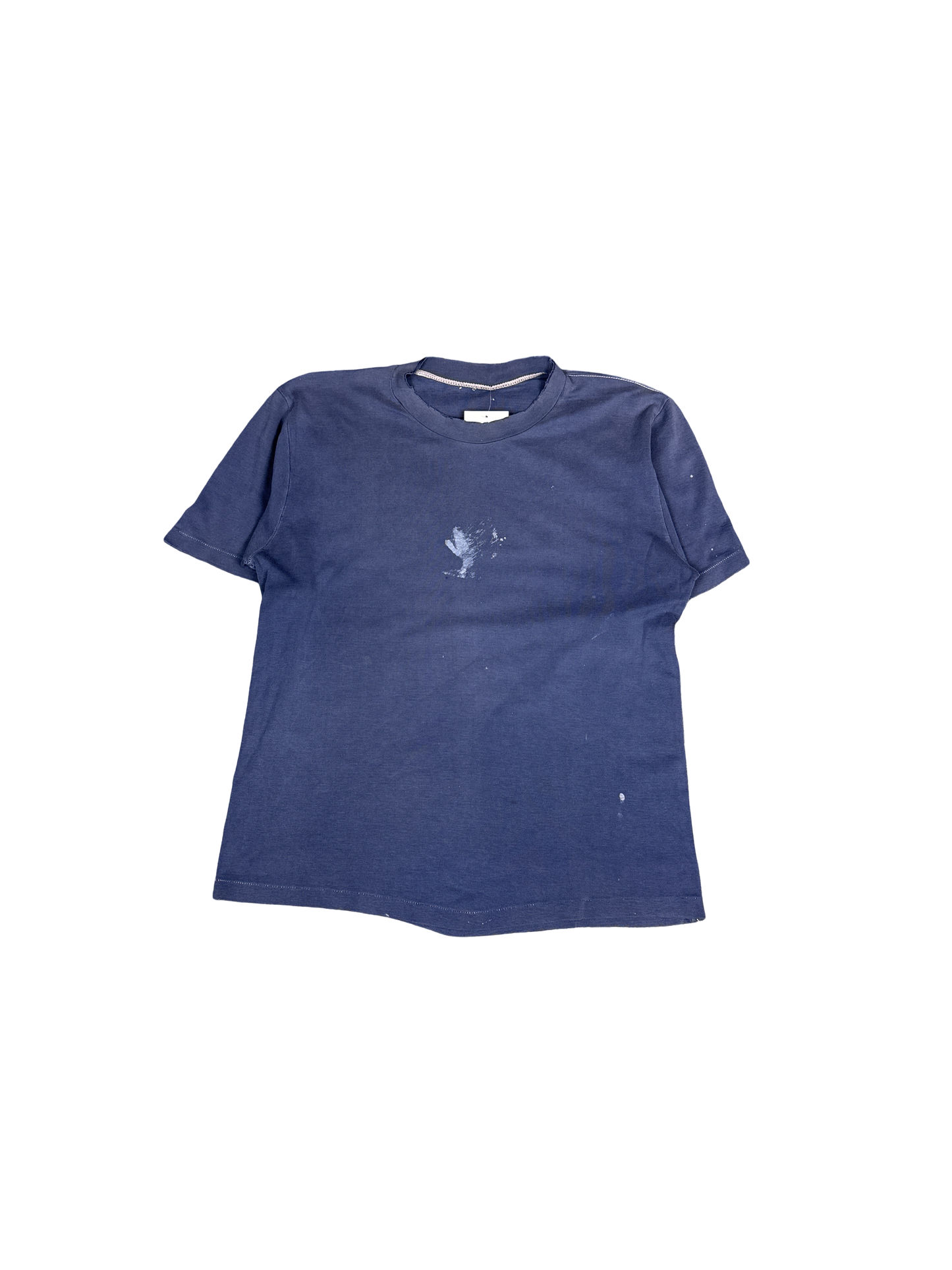 Faded Navy Graphic T-Shirt (M)