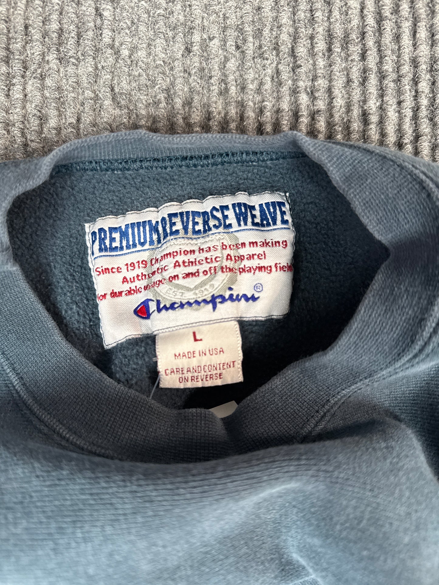 Champion Reverse Weave Made in USA Sweatshirt (L)