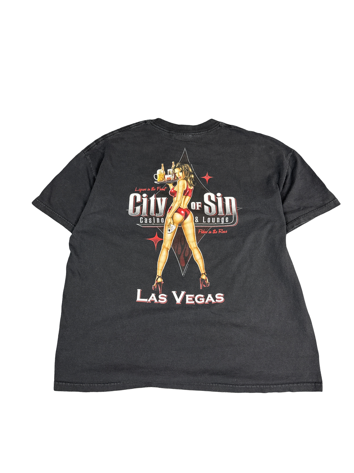 City of Sin Las Vegas Graphic Tee (M)