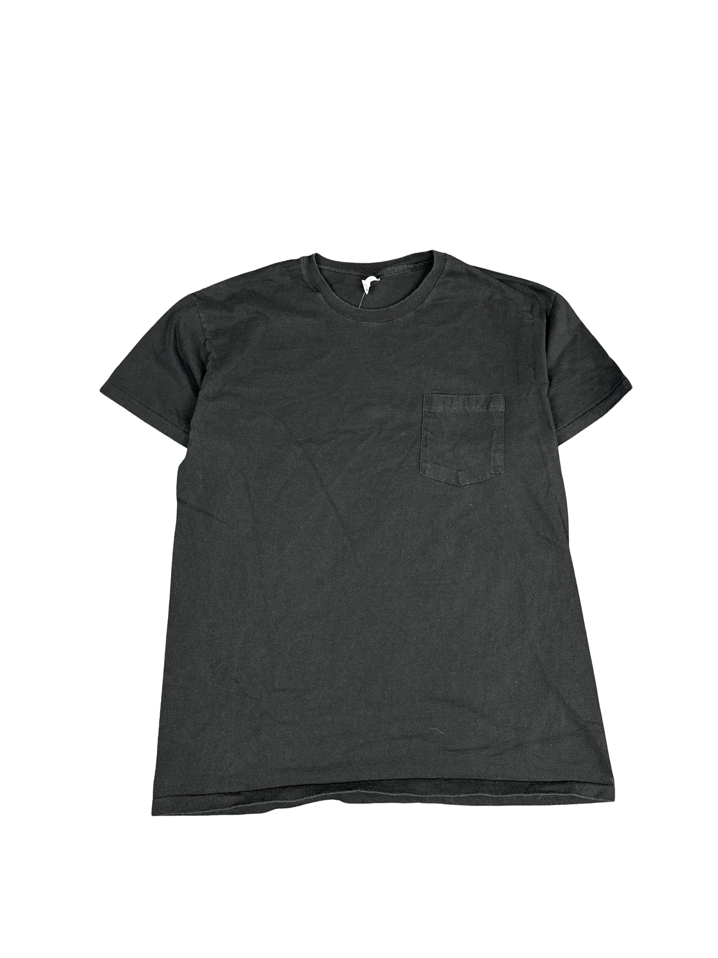 Hanes Black Pocket T-Shirt (L)