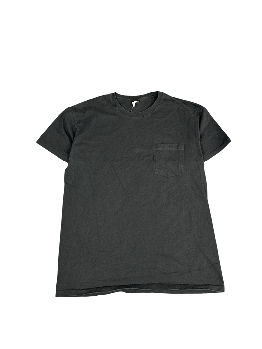 Hanes Black Pocket T-Shirt (L)