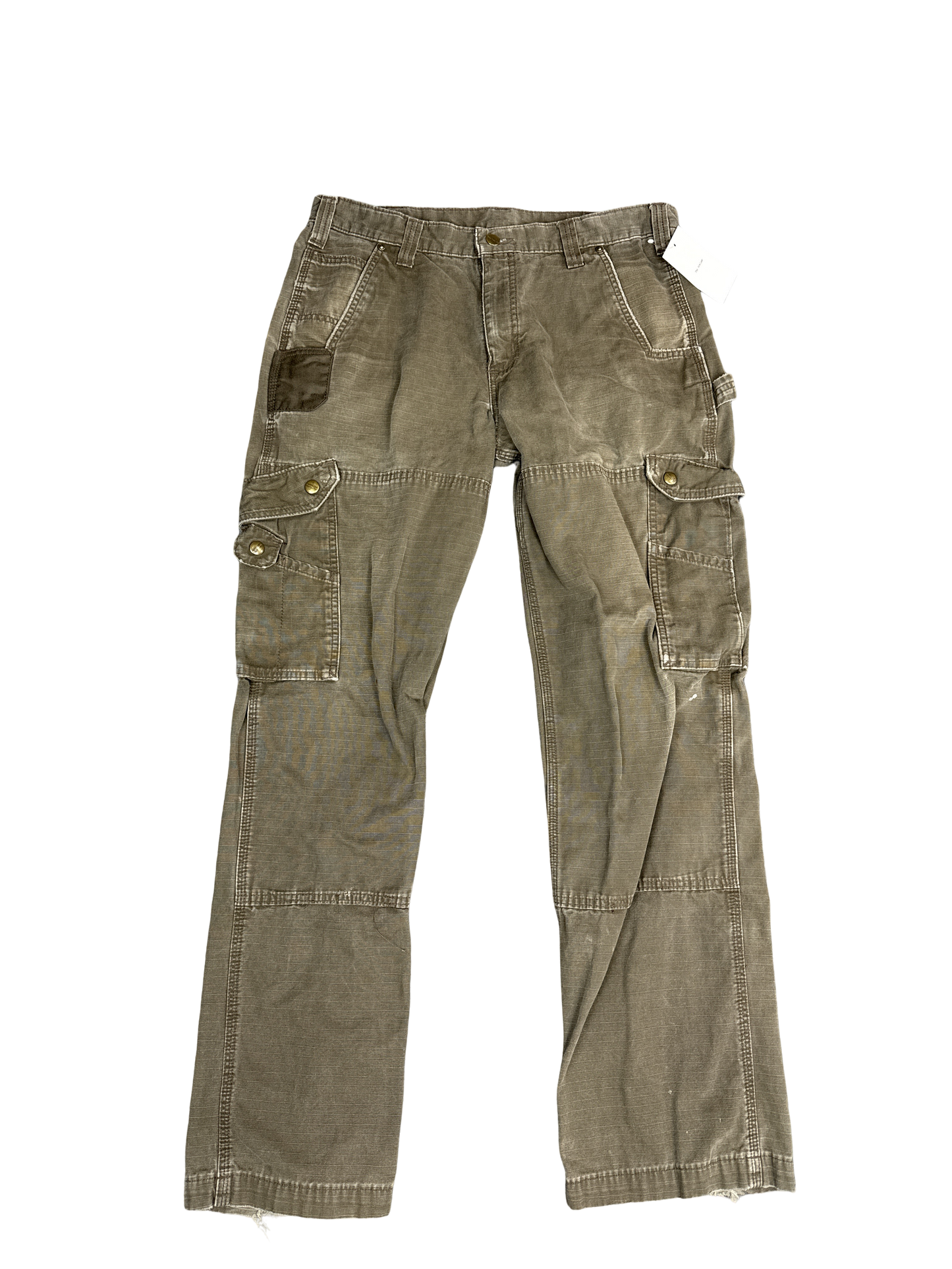 Carhartt Brown Canvas Work Pants (W34 L30)