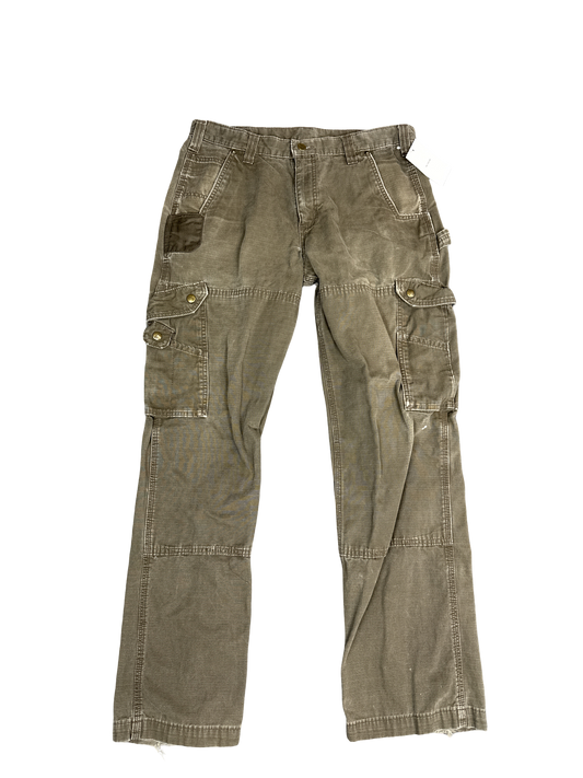 Carhartt Brown Canvas Work Pants (W34 L30)
