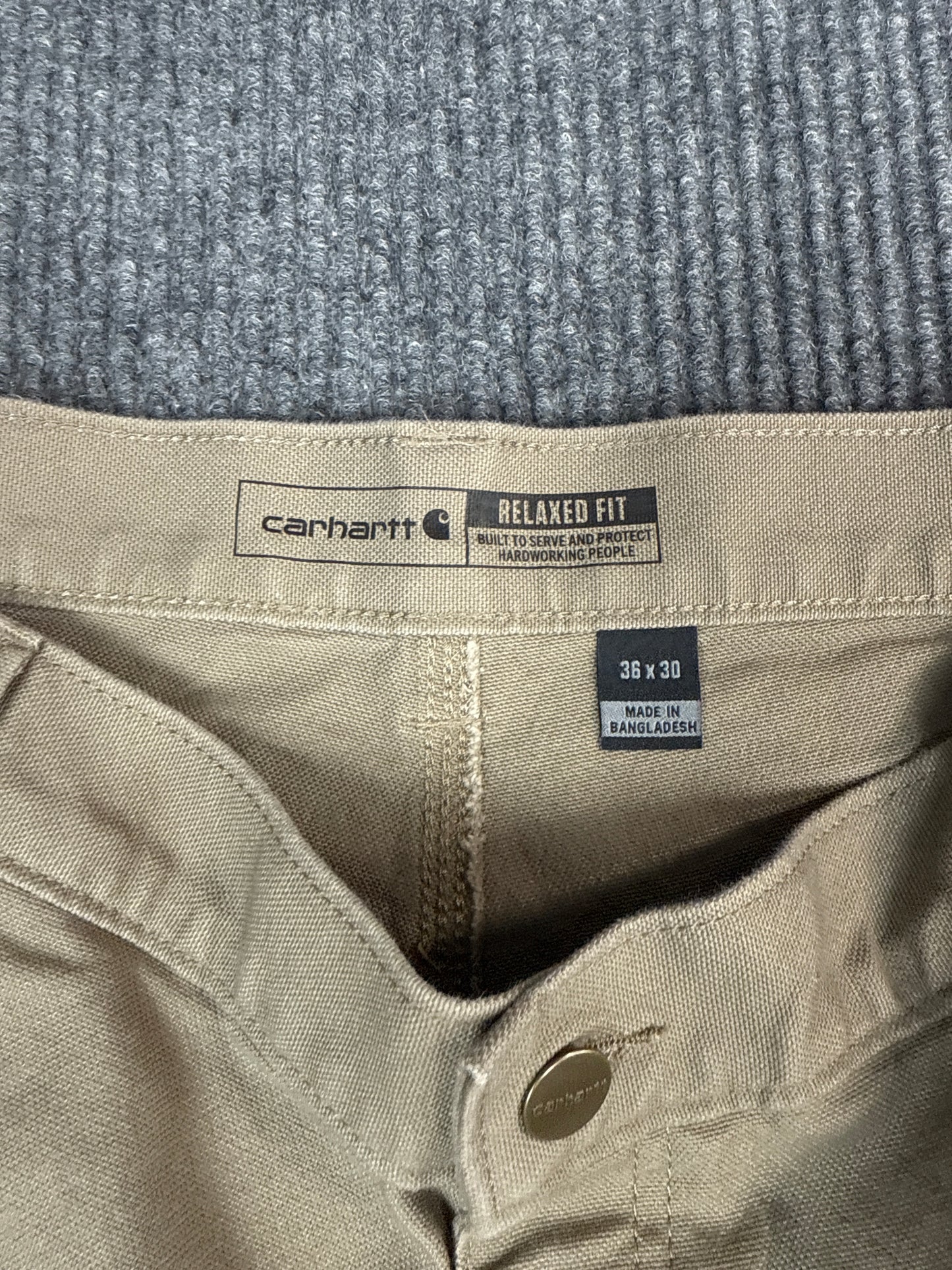 Carhartt Relaxed Fit Work Pants (36x30)