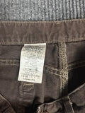 Carhartt Brown Loose Fit Work Pants (32x30)