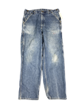 Carhartt Distressed Denim Work Pants (38x32)
