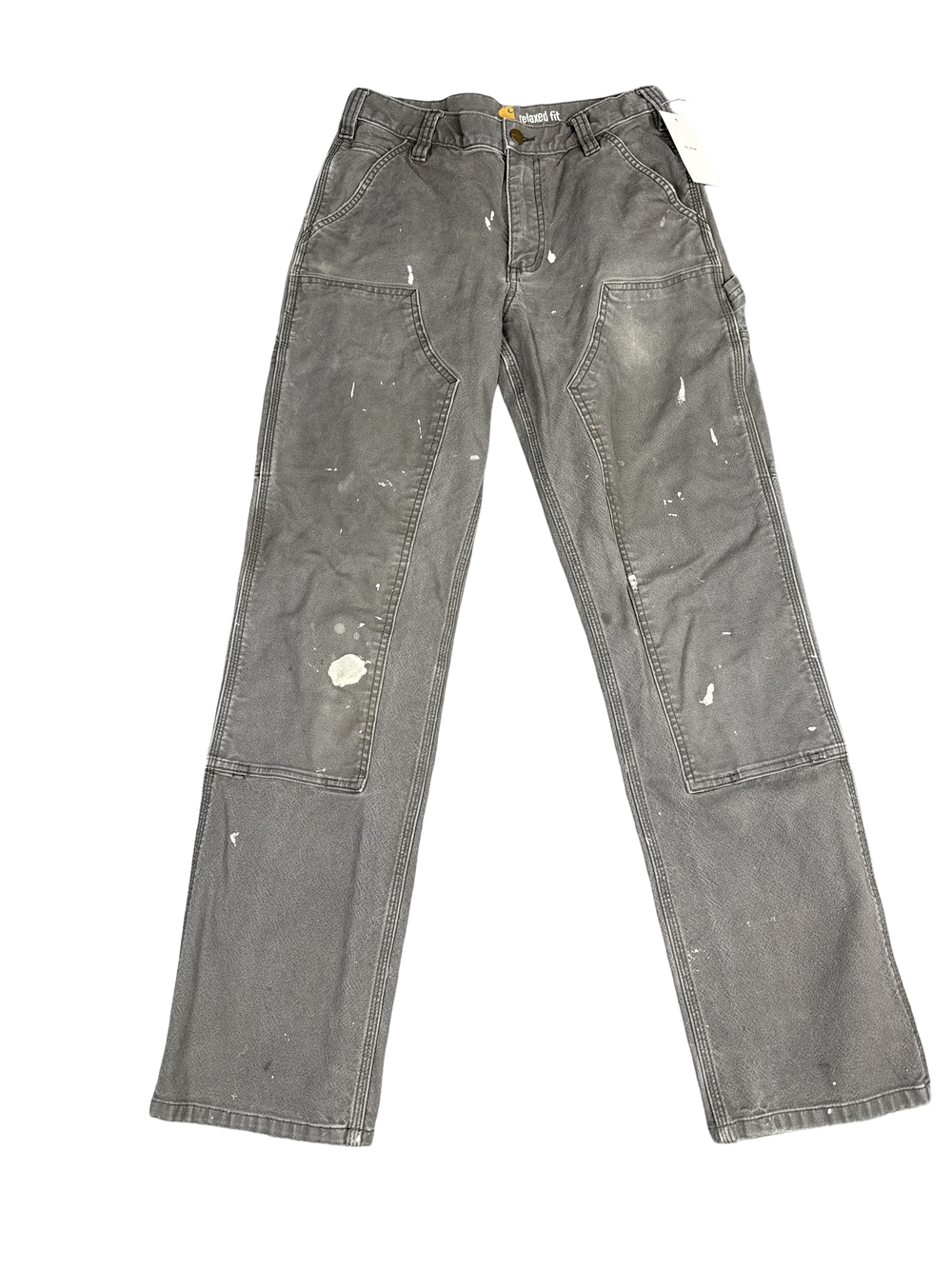 Carhartt Relaxed Fit Work Pants - Gray (W30 L34)