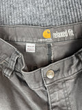 Carhartt Relaxed Fit Work Pants - Gray (W30 L34)