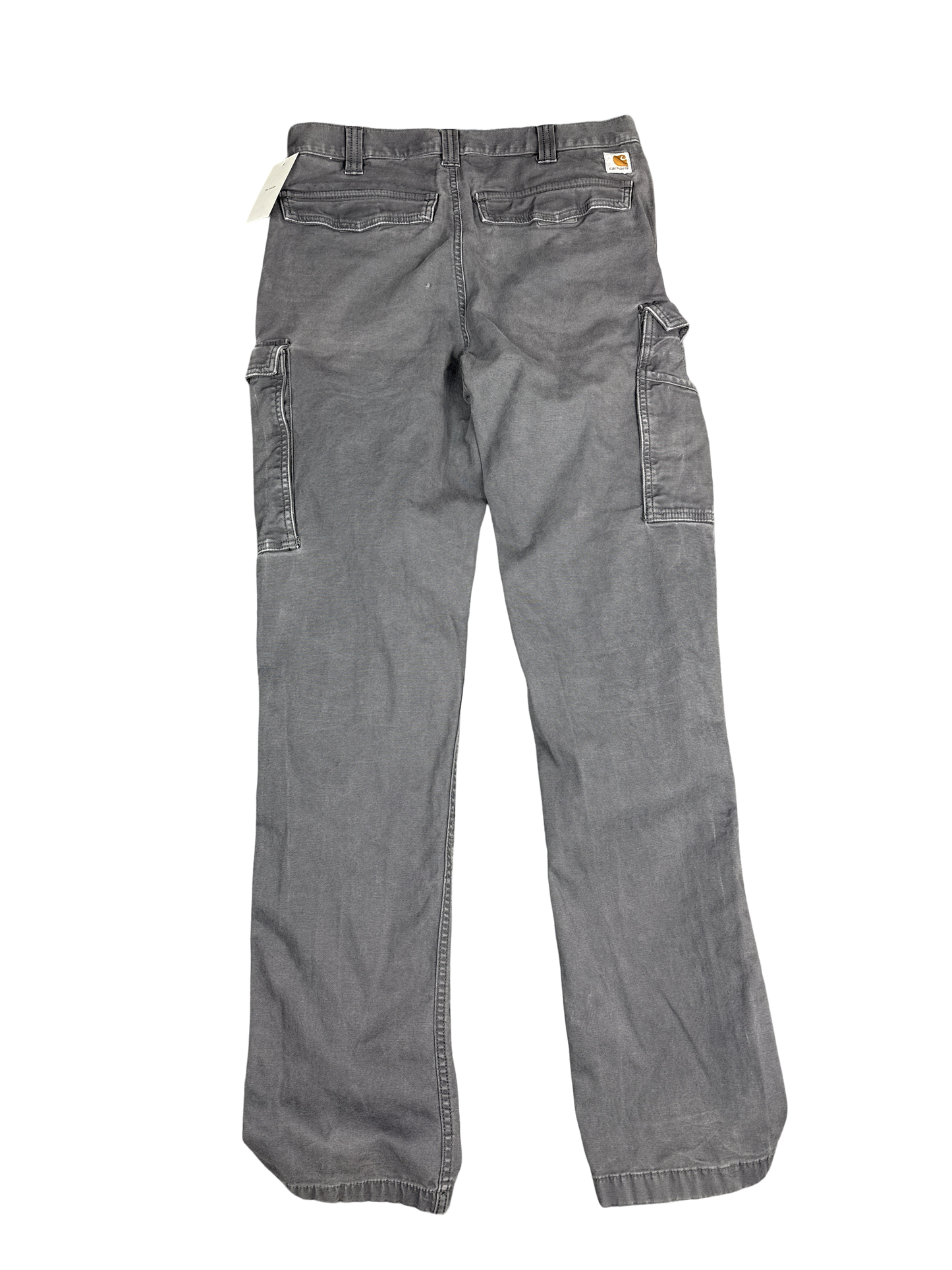 Carhartt Relaxed Fit Gray Work Pants (34x36)