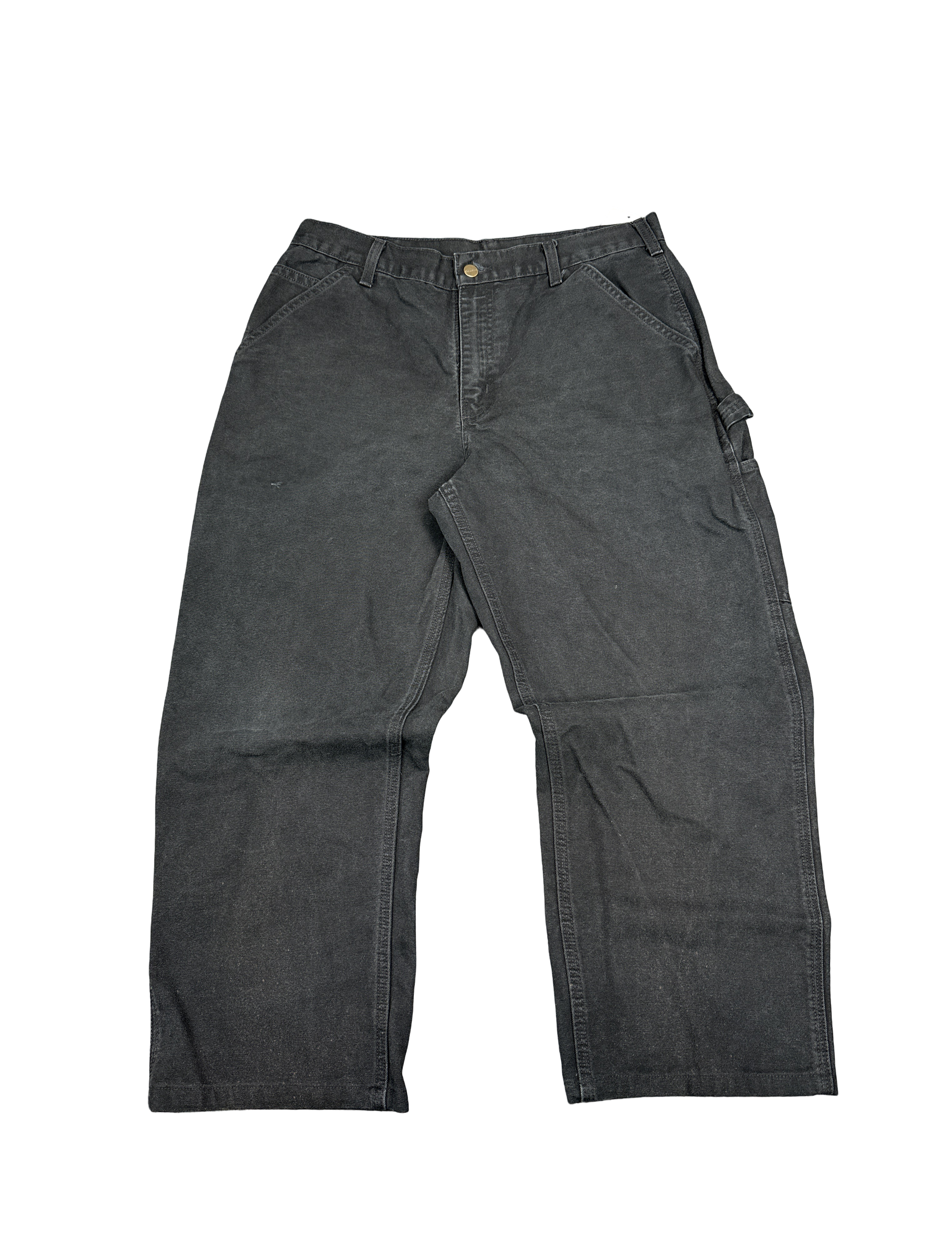 Carhartt B11 Black Dungaree Work Pants (34x30)