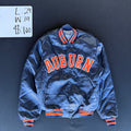 1980s Auburn Swingster Satin Varsity Jacket (S)