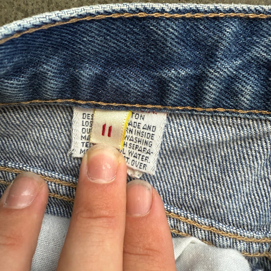 1990s Calvin Klein High-Rise Straight Leg Jeans