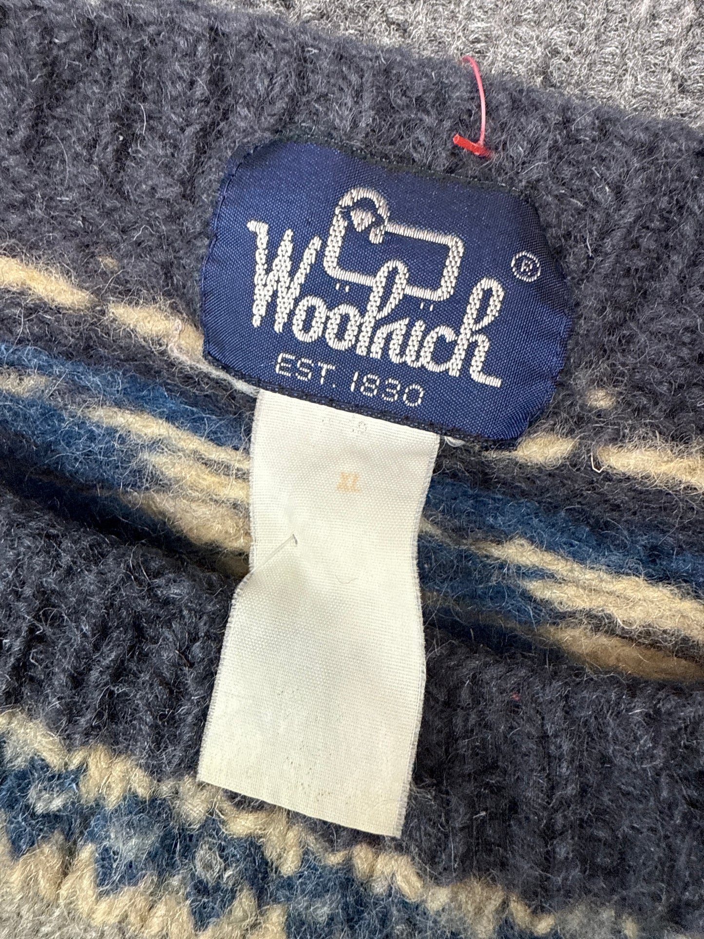 Woolrich Bird Pattern Wool Sweater (XL)