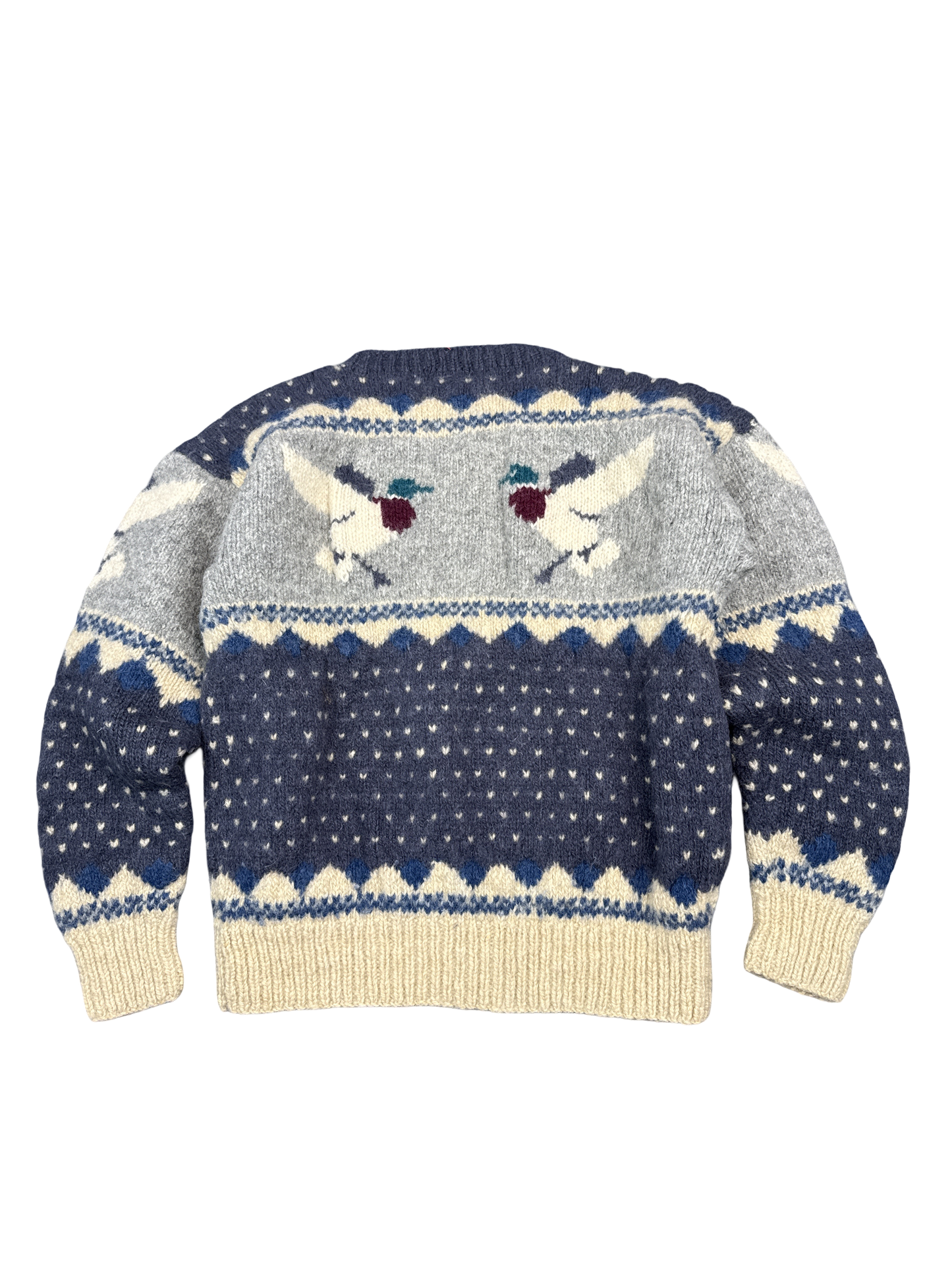 Woolrich Bird Pattern Wool Sweater (XL)