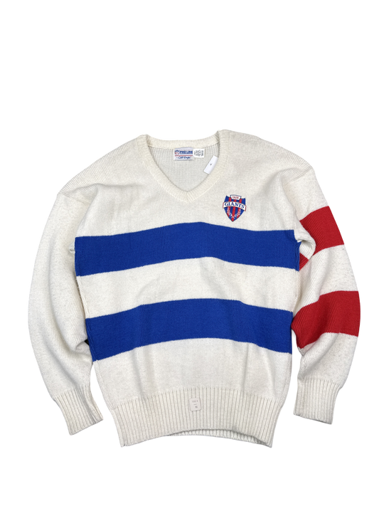 1990s NFL Pro Line by Cliff Engle New York Giants Wool Sweater (M)