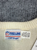 1990s NFL Pro Line by Cliff Engle New York Giants Wool Sweater (M)