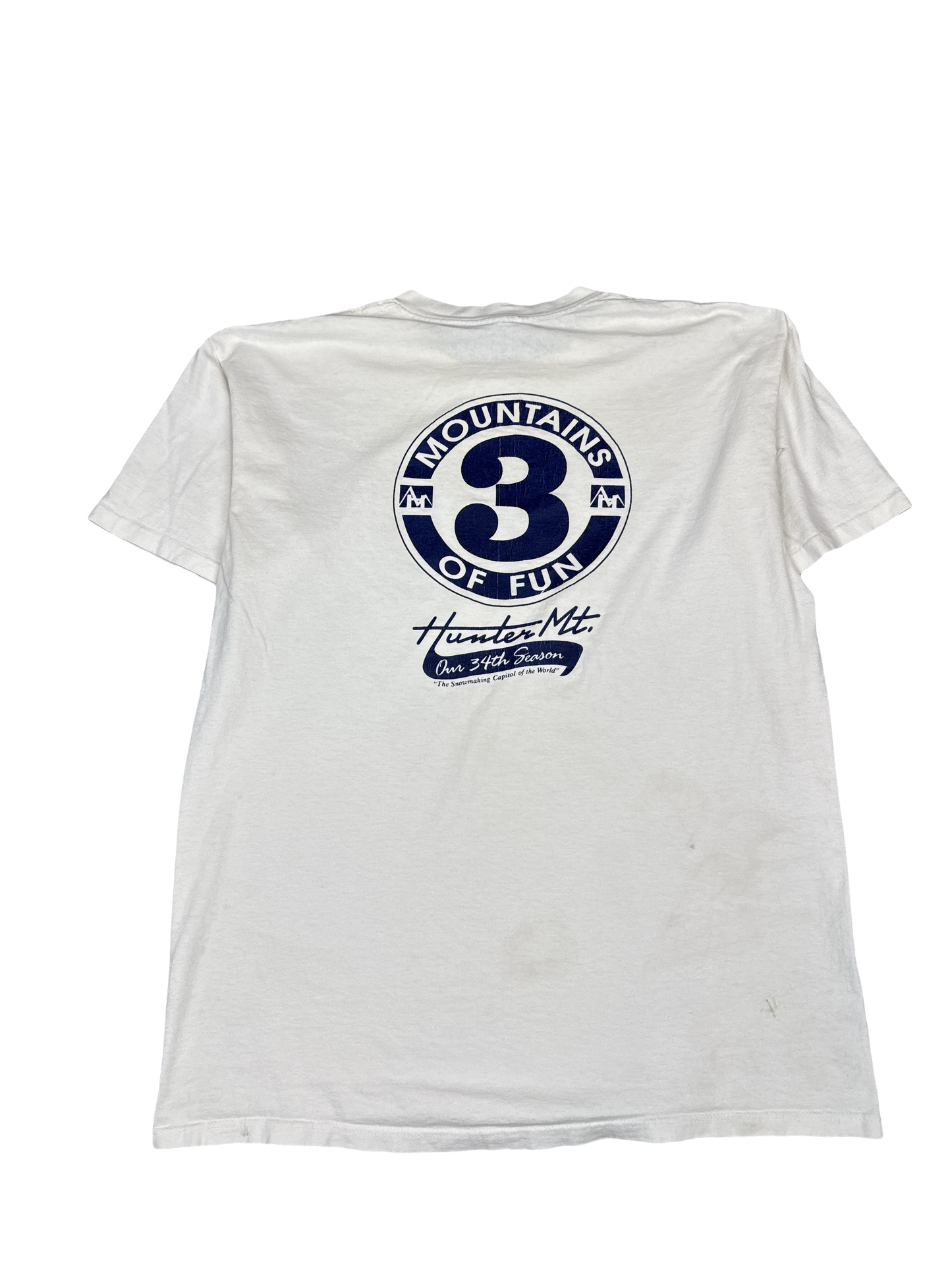 1980s Converse Hunter Mountain Lite Beer Ski Graphic Tee (XL)