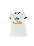 1970s Champion Snoopy Niagara Ringer T-Shirt (M)