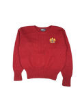 Polo Ralph Lauren Red Wool Crest Knit Sweater (L)
